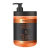 A product shot of a hair mask bottle with a pump dispenser. Produktbild-Vorschau
