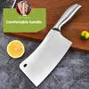 HI NATURE™ Edelstahl Hackbeil Küchenbeil 29 cm – Produktbild-Vorschau 5