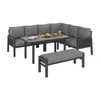 Set da pranzo da giardino Merax per 8 persone, set lounge Anteprima dell’immagine prodotto 6