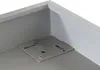 A close-up view of a metal mounting bracket inside a light gray box. Náhled obrázku produktu