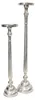 2x Kerzenständer "XXL" aus Aluminiumguss silber, 70 + 89 cm Produktbild-Vorschau 3