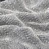vidaXL Jeté de lit en coton à chevrons 220x250 cm bleu Voir les images du produit 4