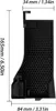 A black vacuum cleaner part with dimensions indicated by text and lines. Produktbild-Vorschau