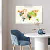 MuchoWow® Poster Weltkarte - Farbe - Farben 60x40 cm - Produktbild-Vorschau 5