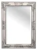 Eleganter Barock-Spiegel BESSA 80x60cm silber-antik Produktbild-Vorschau 3