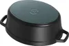 Staub 40509-322-0, 6,7 l, Czarny, Żeliwo, Emalia, Francja, Podgląd zdjęcia produktu 7