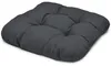 Beautissu Set di 4 cuscini Lisa antracite, 40x40x8 cm Anteprima dell’immagine prodotto 2
