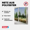 Tesa Stop hmyzu, 1500 mm, 1300 mm, antracitová barva Náhled obrázku produktu 9