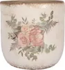 Vaso da fiori Clayre & Eef Ø 20x19 cm Fiori in Anteprima dell’immagine prodotto 1