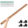 Poręcz ścienna drewniana (sosna), 180 cm, średnica 5 cm, Podgląd zdjęcia produktu 12