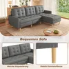Sofa narożne 212x130x86 cm, z pojemnikiem na Podgląd zdjęcia produktu 5