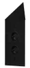THEBO 2-fach Energie-Ecksäule ST 3007-2C in Schwarz / Produktbild-Vorschau 6