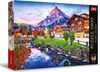 Trefl Puzzle Photo Odyssey Stadt in den Alpen, Schweiz, Anteprima dell’immagine prodotto 4