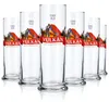 6x Vulkanbräu Bier Glas 0,3l Biergläser Stange Bierglas Produktbild-Vorschau 5