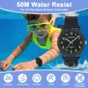 Kinderuhr Junge Mädchen, Uhren Armbanduhr für Jungs, 50M Produktbild-Vorschau 3