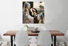 MuchoWow® Poster Mädchen mit Perlenohrring - Natur - Produktbild-Vorschau 2