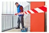 tesa Signal, afplaktape, niet kleefvast, rood/wit Productafbeelding-voorbeeld 5