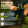 Novatool Heringe Erdanker 150x30x3mm 100 Stück, rostfrei Produktbild-Vorschau 2