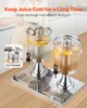 SucceBuy Distributeur de boissons (2 x 8 L) pour les fêtes, Voir les images du produit 3
