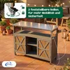 Coemo Servierwagen Grillstation James L Grau Kücheninsel Produktbild-Vorschau 5