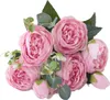 Camerazar Bouquet decorativo artificiale Peonia, rosa, 1pc Anteprima dell’immagine prodotto 10