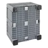 Palettenbox mit Deckel 680l 1200x1000x790 mm Grau - 4 Füsse Produktbild-Vorschau 5