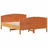 A wooden bed frame shown against a white background. Voir les images du produit