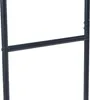 A close-up view of a black metal frame, likely part of a coat rack or shelving unit, against a white background. Produktbild-Vorschau
