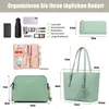 Shopper 3-Tlg Handtasche Damen Schultertasche Handtaschen Produktbild-Vorschau 6