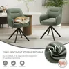 COLAMY Draaistoelen, set van 2, premium draaistoelen met Productafbeelding-voorbeeld 11