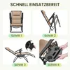 Yaheetech Klappbarer Liegestuhl mit Nackenkissen & Produktbild-Vorschau 7
