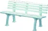 Gartenbank Blome Sylt Kunststoff 3-Sitzer weiß Produktbild-Vorschau 4