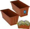 KOTARBAU® Lot de 2 Pot de Fleur Exterieur Jardinières Voir les images du produit 1