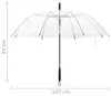 vidaXL Regenschirm Transparent 107 cm Produktbild-Vorschau 5