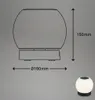LED stolová lampa batériová stmievateľná sklenená Náhľad obrázku produktu 9