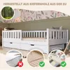 Crazy Pine Kinderbett mit Schublade 200x100cm – Massives Produktbild-Vorschau 6