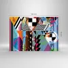Bilder auf glas - Abstraktion modern - 100x70cm - Produktbild-Vorschau 3