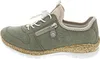 Rieker scarpe da ginnastica slip-on da donna verde salvia Anteprima dell’immagine prodotto 71