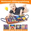Montessori Busy Lernbuch – 8 in 1 Activity Buch mit Griff, Produktbild-Vorschau 9
