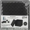 Bella Black 31x31 cm puf s úložným prostorem Náhled obrázku produktu 2