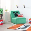 Koberec - 120 x 120 cm - Červený - Bílý - Polyester Náhled obrázku produktu 5