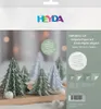 HEYDA Faltblätter-Set "Tannen Eukalyptus" 80 g/qm 20 Blatt Produktbild-Vorschau 1