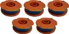 5 bobines de fil pour Flymo CT250X ET20 MET 25-2 200-1 230 Voir les images du produit 1