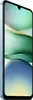A close-up, angled view of a smartphone with a light blue casing and a screen displaying abstract, colorful shapes. Podgląd zdjęcia produktu