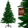 CASARIA® Weihnachtsbaum künstlich 140 cm Edeltanne-MIX Produktbild-Vorschau 1