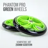 Apollo 200 mm City Scooter Wheel Set - Green Core Produktbild-Vorschau 3