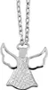 925/- Echt Silber Anhänger ohne Kette "Emeli", Schutzengel Produktbild-Vorschau 1