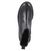 A top-down view of a single black Chelsea boot. Anteprima dell’immagine prodotto