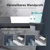 doporro Duschtür Nischentür dusche 130x195cm Duschwand Produktbild-Vorschau 2