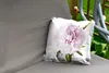 MuchoWow® Outdoor Kissen - Draufsicht auf eine rosa Produktbild-Vorschau 2